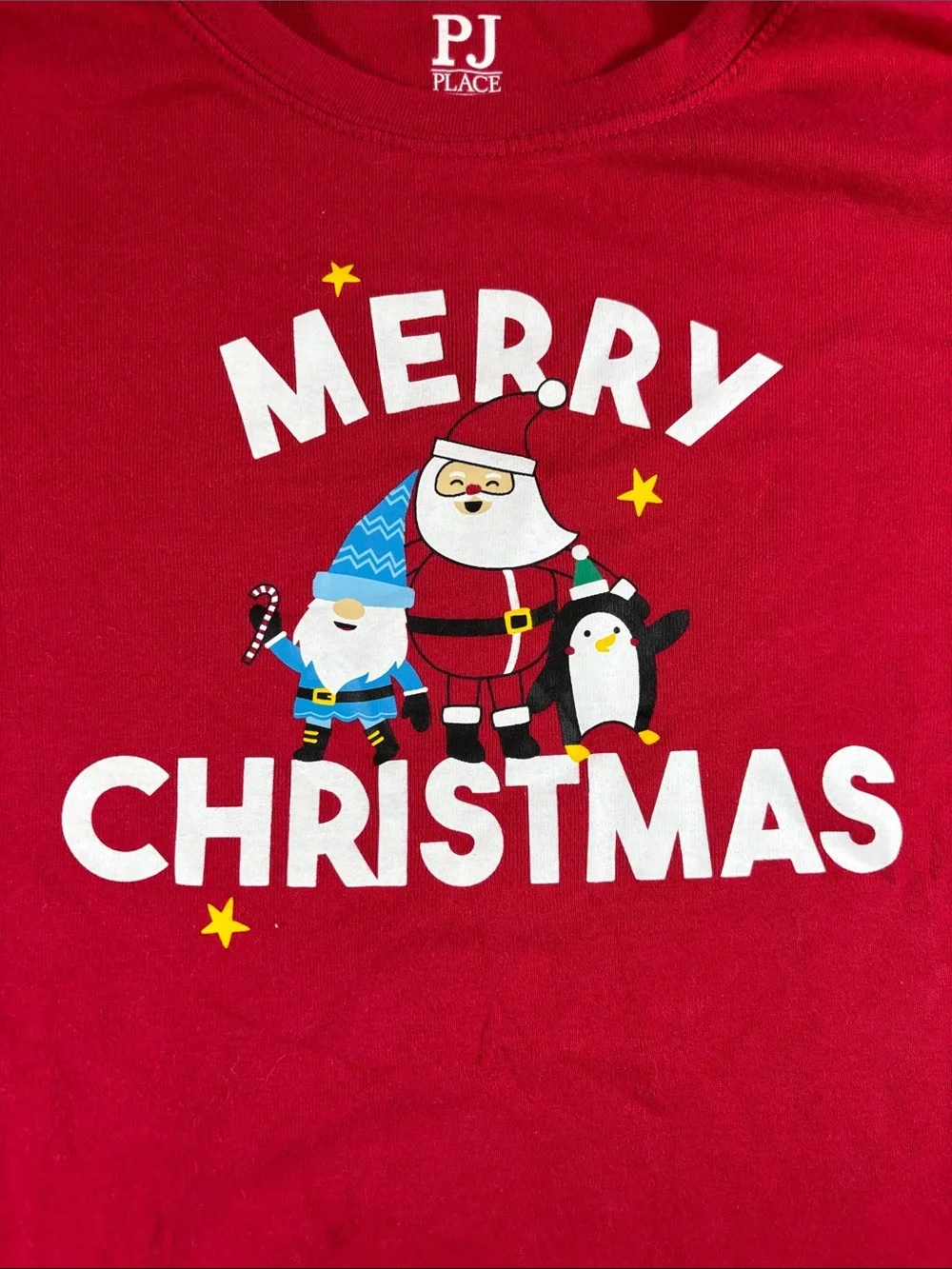 The Children's Place Red Merry Christmas Long Sleeve Tee